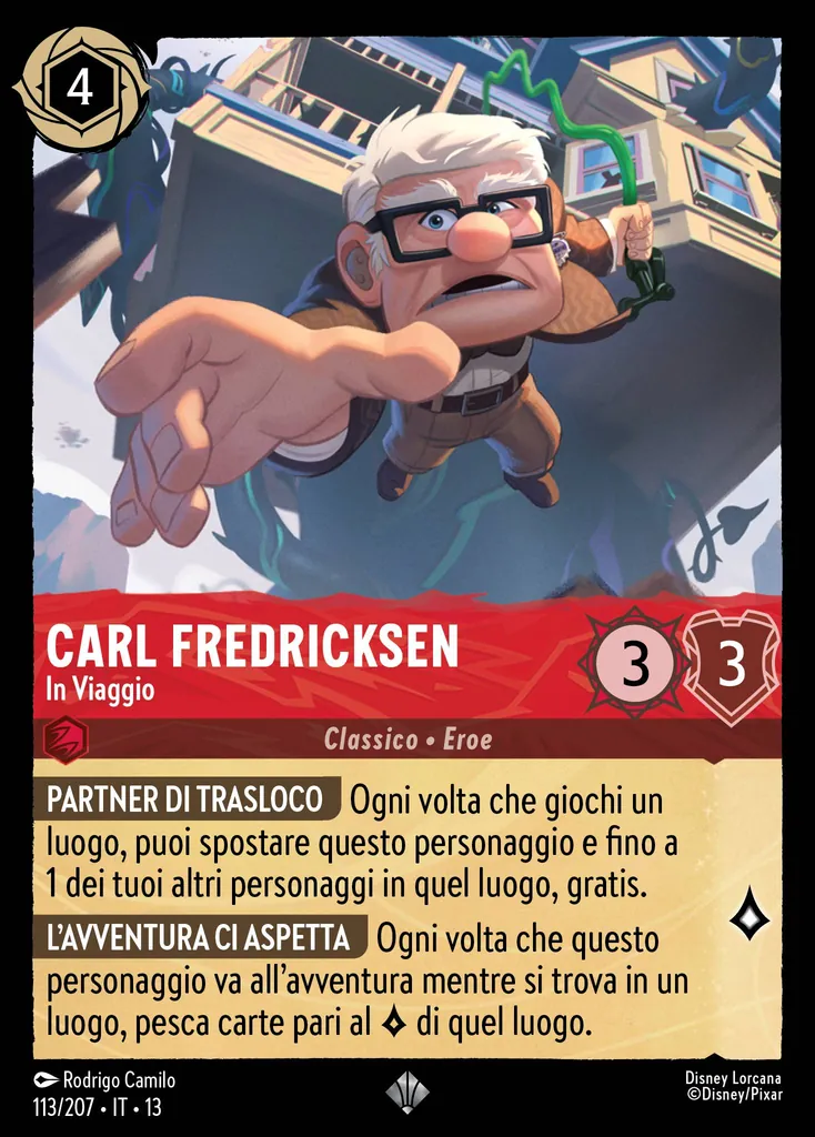Carl Fredricksen - In Viaggio