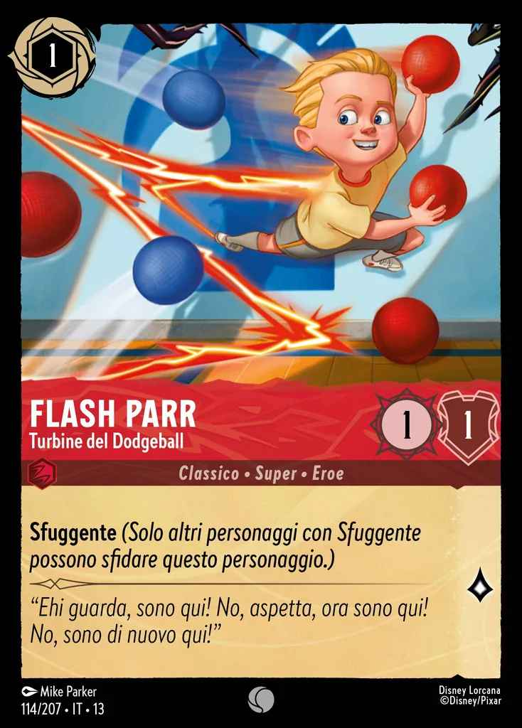 Flash Parr - Turbine del Dodgeball