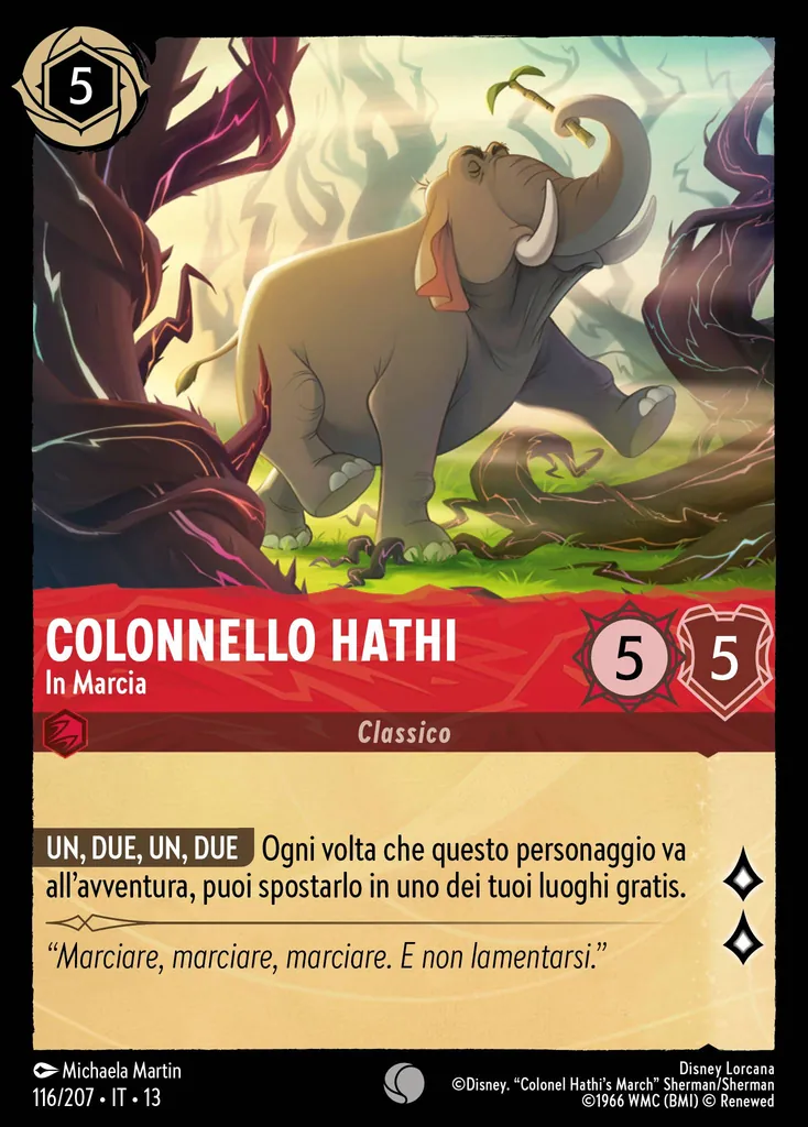 Colonnello Hathi - In Marcia