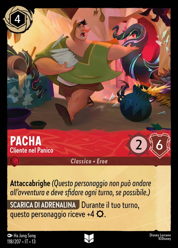 Pacha - Cliente nel Panico