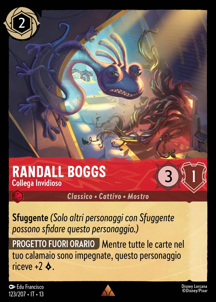 Randall Boggs - Collega Invidioso