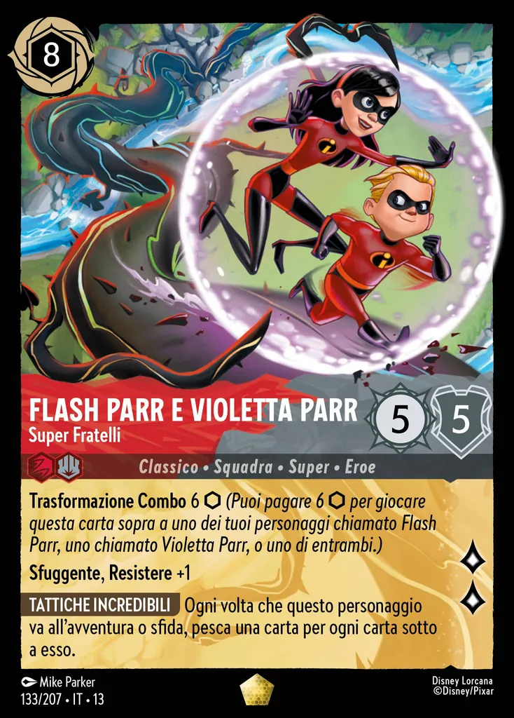 Flash Parr e Violetta Parr - Super Fratelli