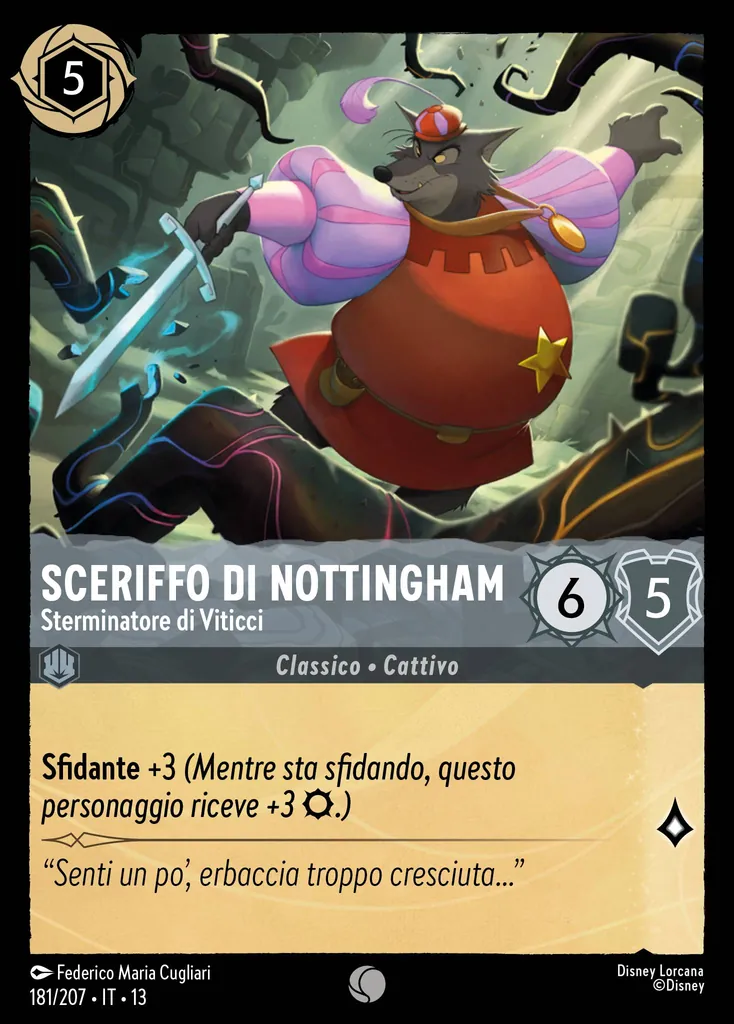 Sceriffo di Nottingham - Sterminatore di Viticci