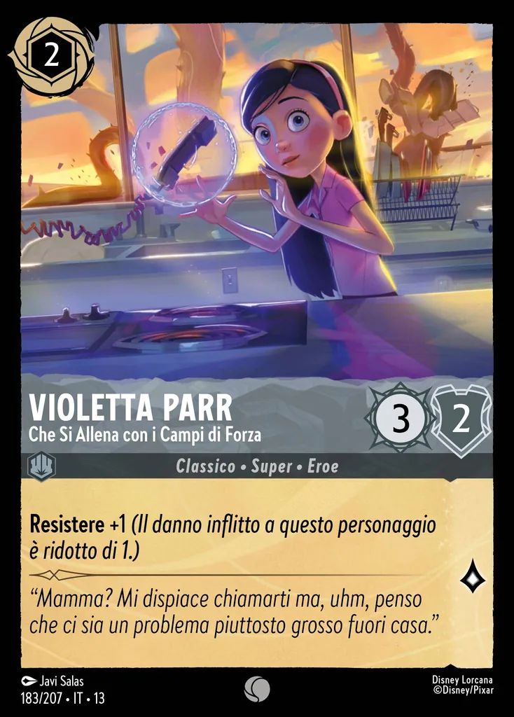 Violetta Parr - Che Si Allena con i Campi di Forza