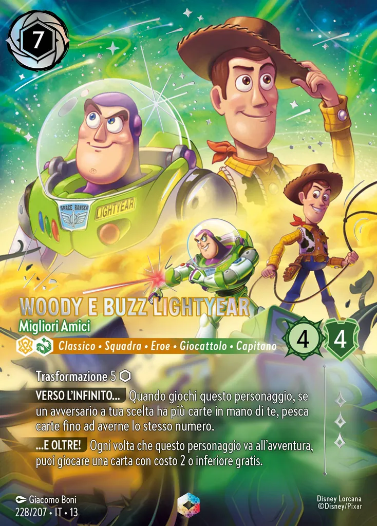Woody e Buzz Lightyear - Migliori Amici