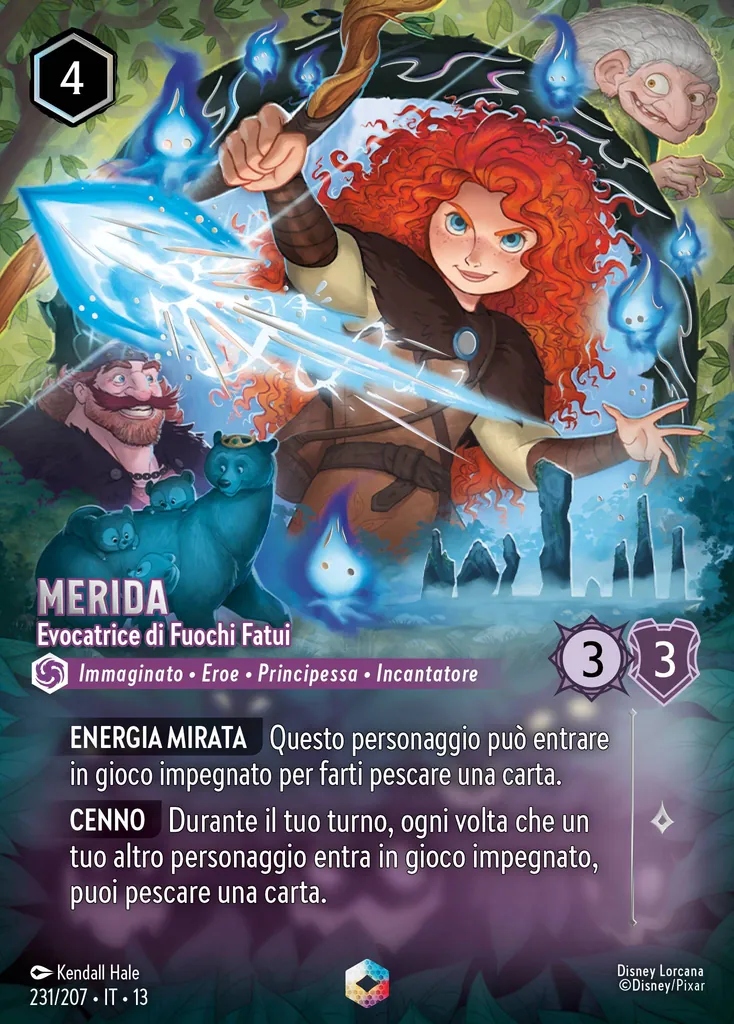 Merida - Evocatrice di Fuochi Fatui