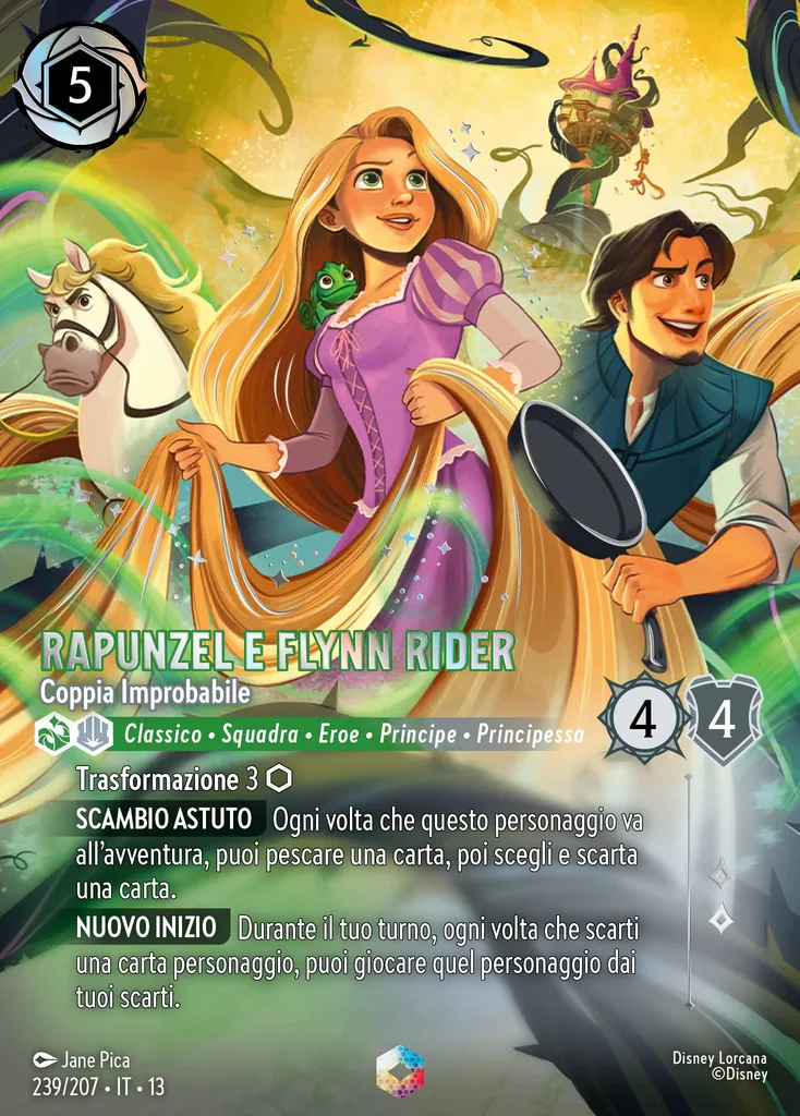 Rapunzel e Flynn Rider - Coppia Improbabile