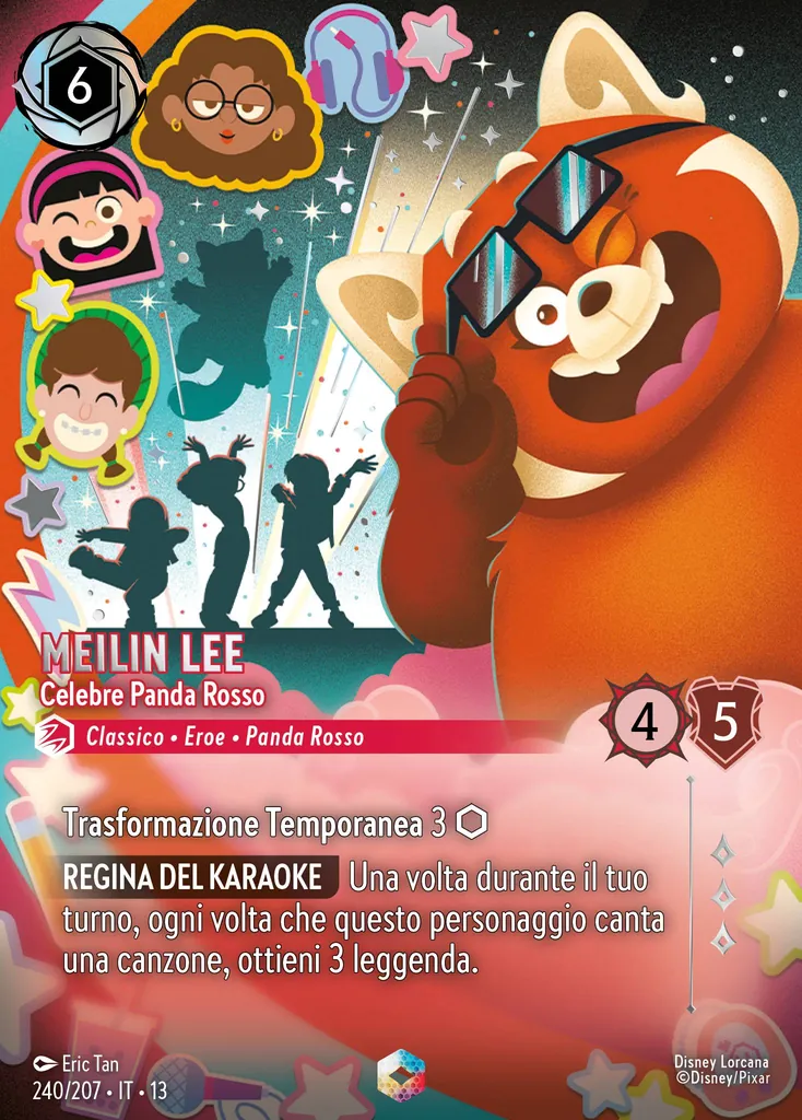 Meilin Lee - Celebre Panda Rosso