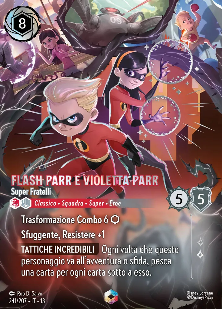 Flash Parr e Violetta Parr - Super Fratelli