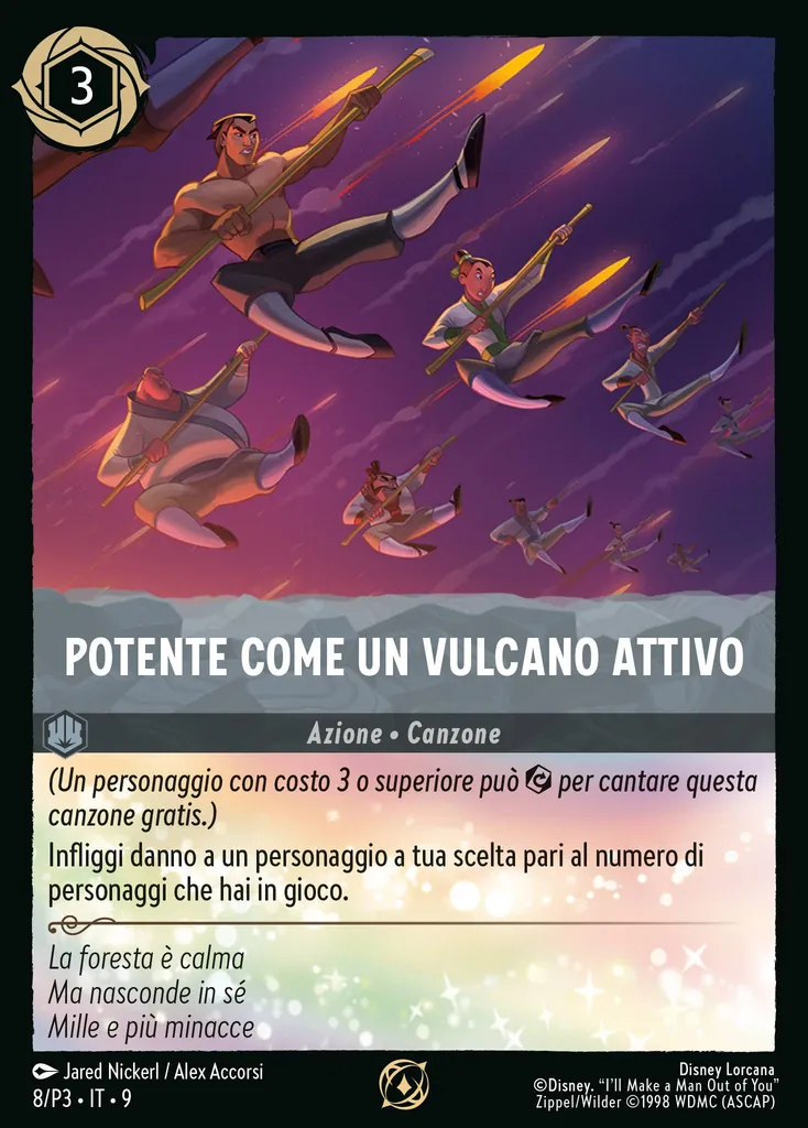 Potente Come un Vulcano Attivo