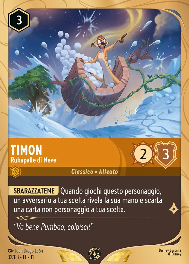 Timon - Rubapalle di Neve