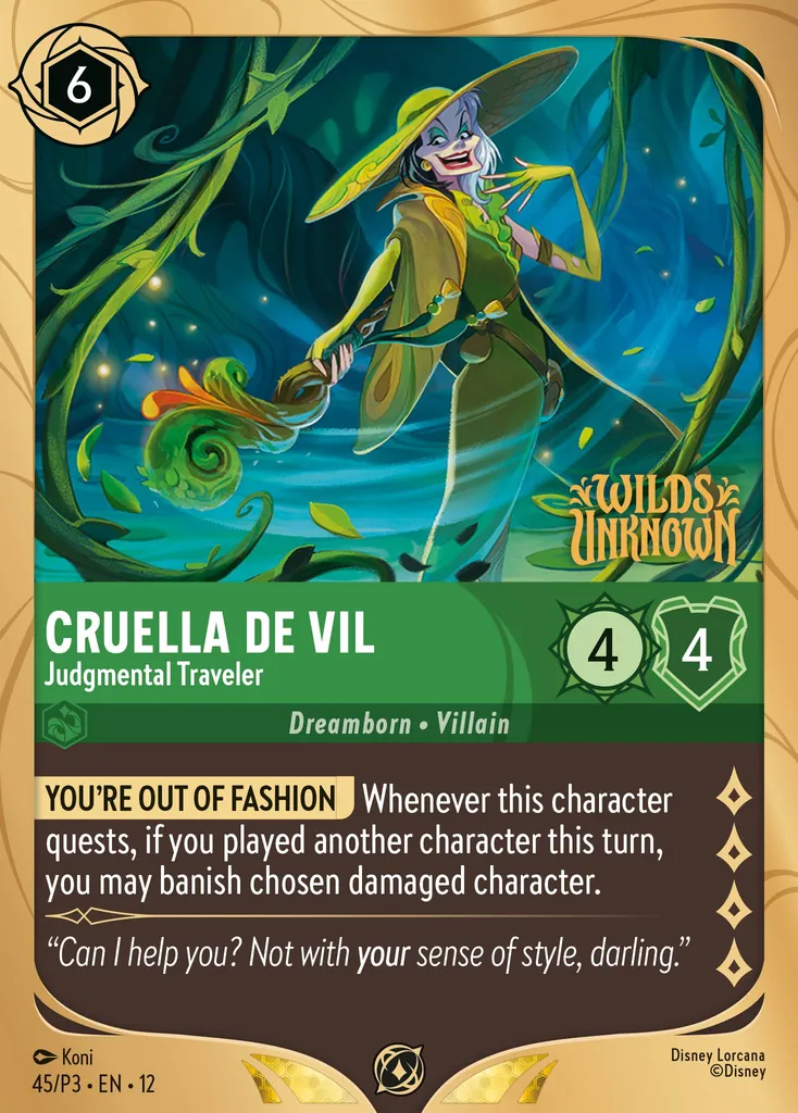 Cruella De Vil - Judgmental Traveler