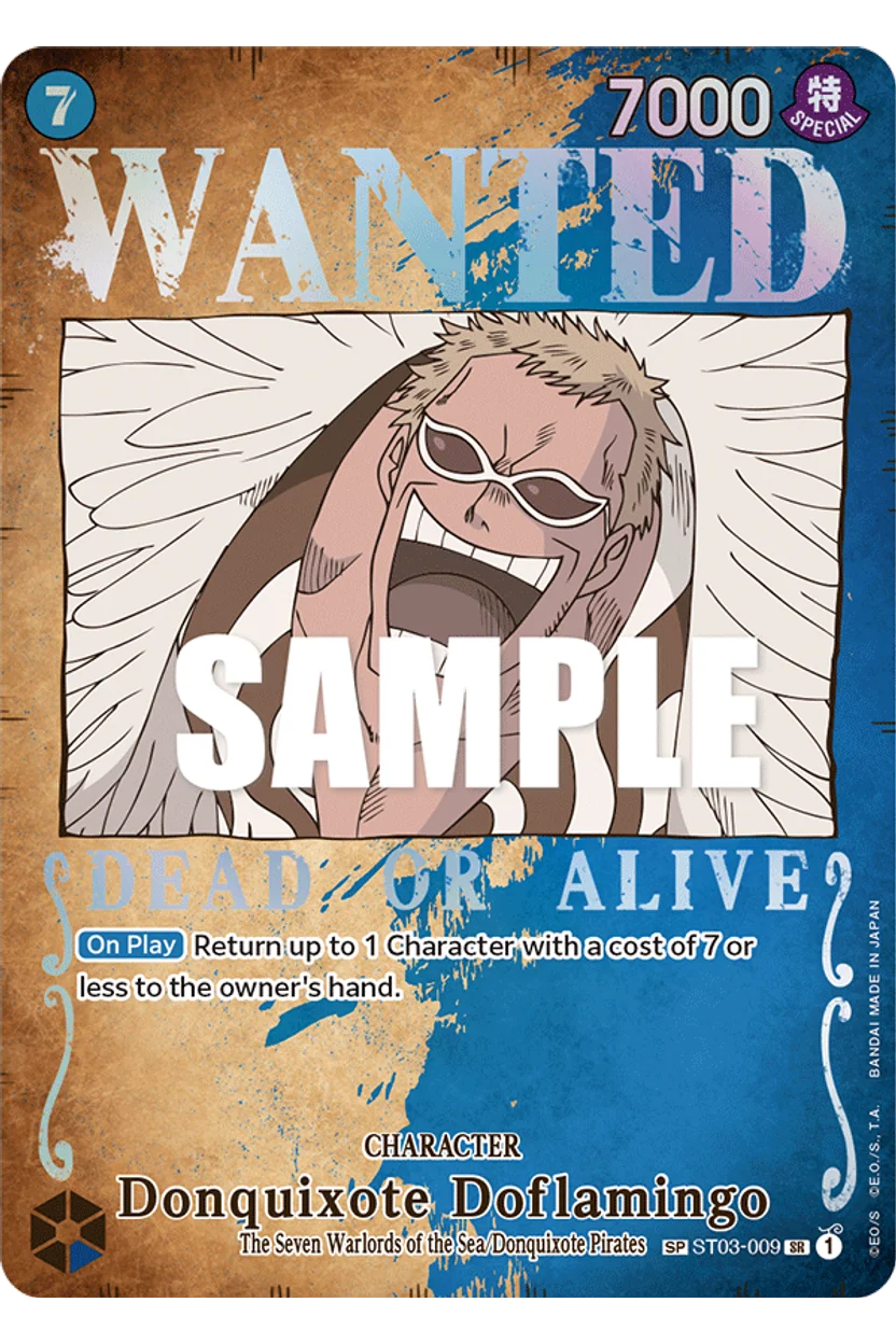 Donquixote Doflamingo (Wanted Poster)