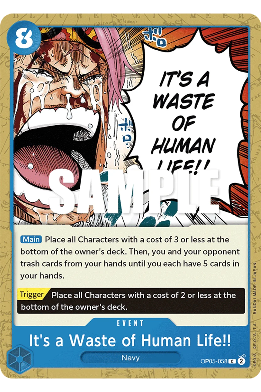 It's a Waste of Human Life!!