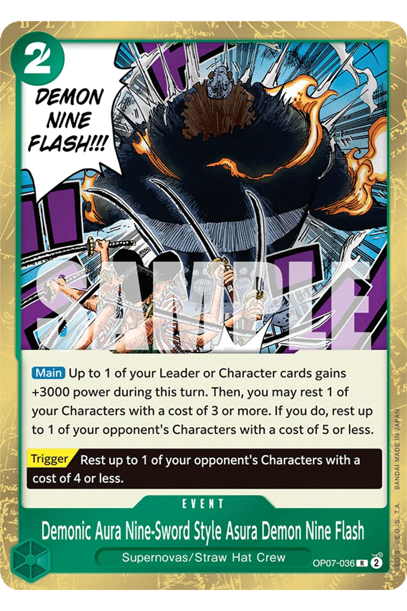 Demonic Aura Nine-Sword Style Asura Demon Nine Flash