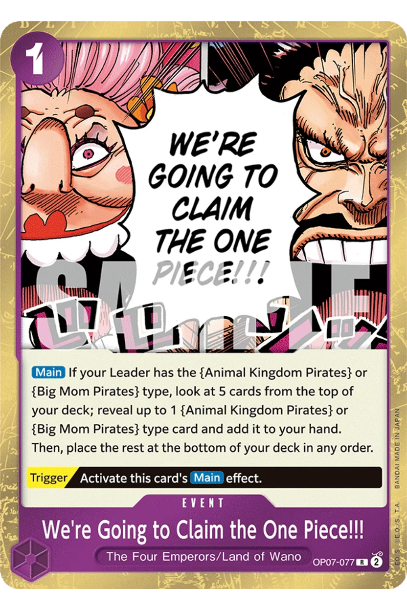 We're Going to Claim the One Piece!!!