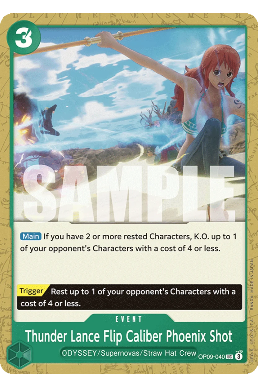 Thunder Lance Flip Caliber Phoenix Shot