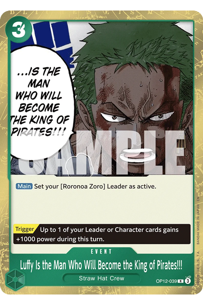 Luffy Is the Man Who Will Become the King of Pirates!!!