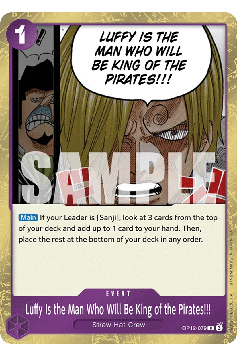 Luffy Is the Man Who Will Be King of the Pirates!!!