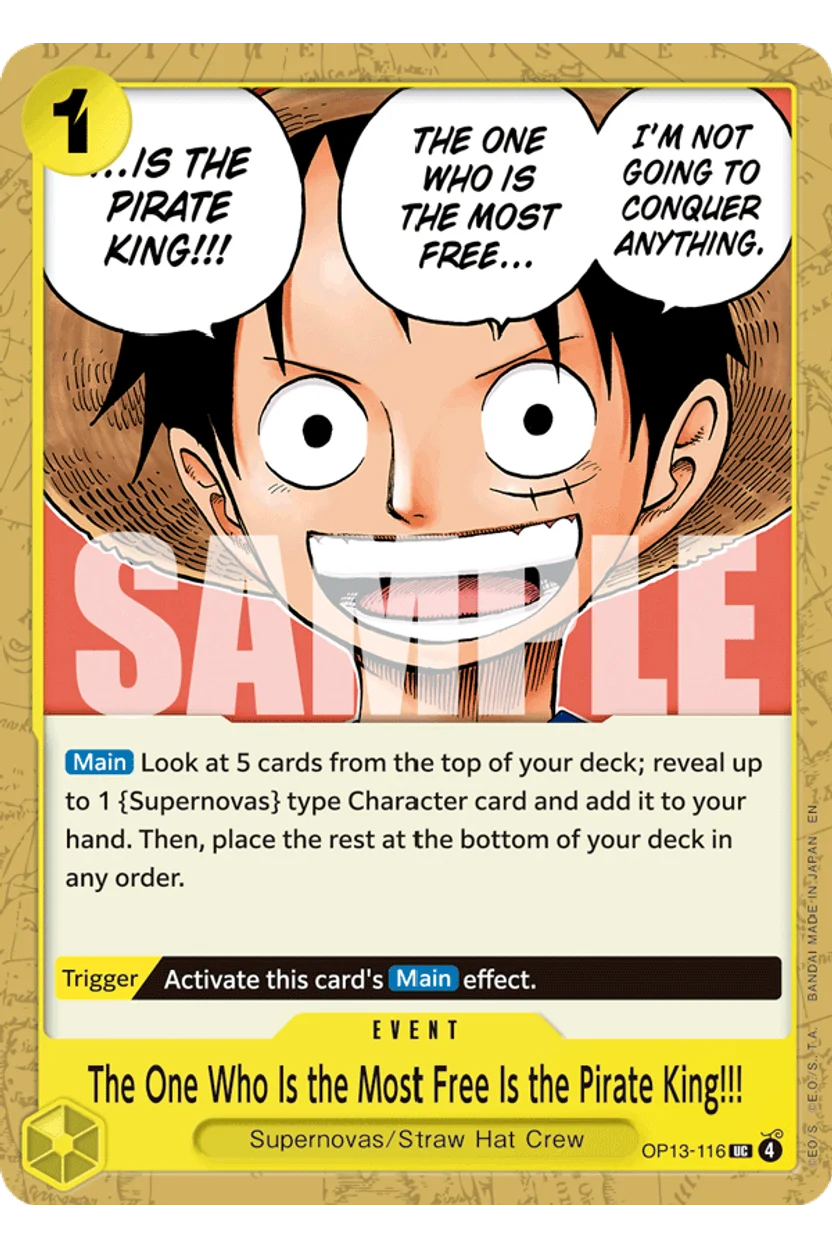 The One Who Is the Most Free Is the Pirate King!!!