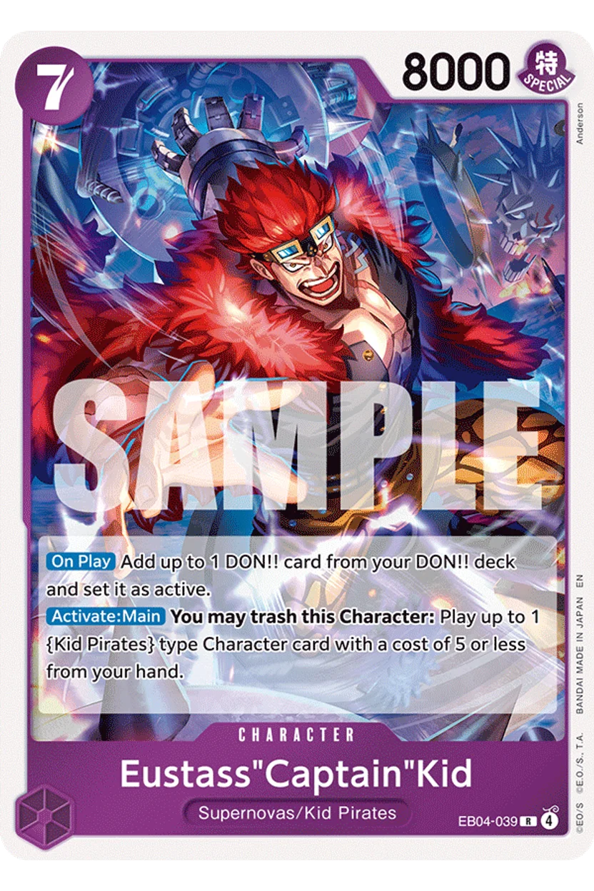 Eustass"Captain"Kid - EB04-039