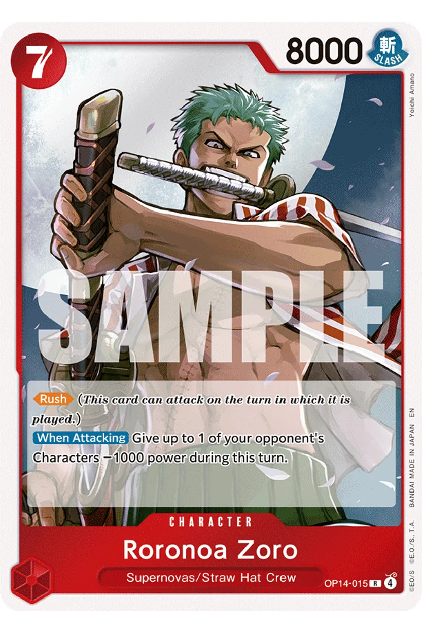 Roronoa Zoro - OP14-015