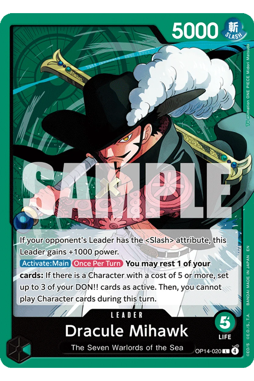 Dracule Mihawk - OP14-020