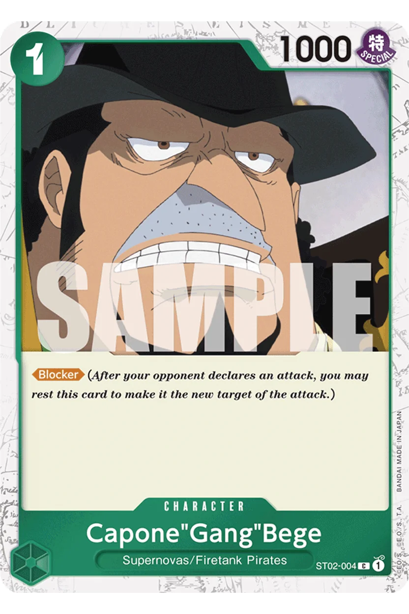 Capone"Gang"Bege (ST02-004) (Jolly Roger Foil)