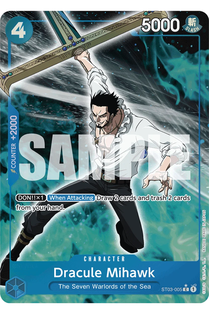 Dracule Mihawk (ST03-005) (Full Art)