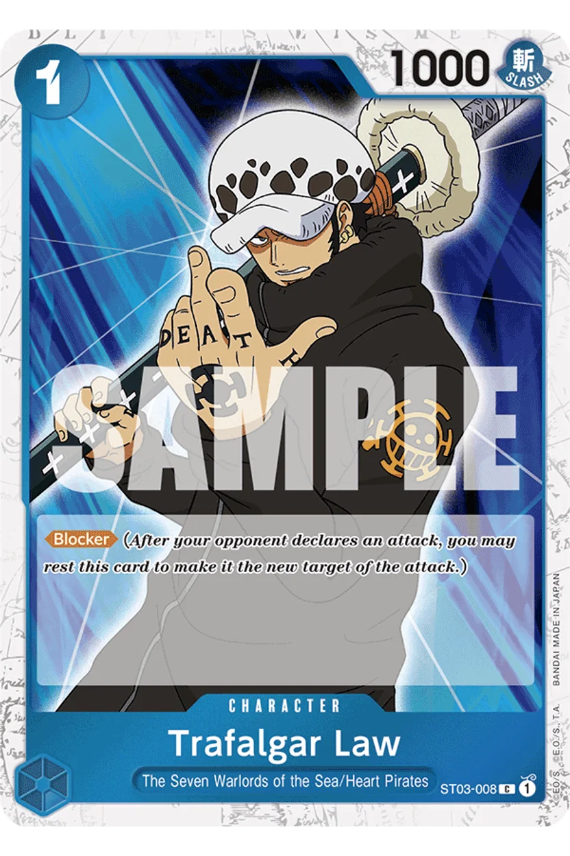 Trafalgar Law (ST03-008) (Jolly Roger Foil)