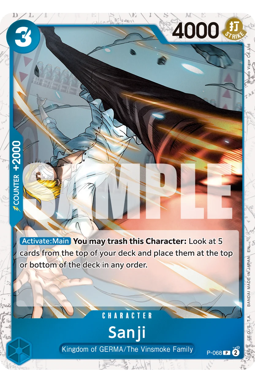 Sanji - P-068 (Pirate Foil)
