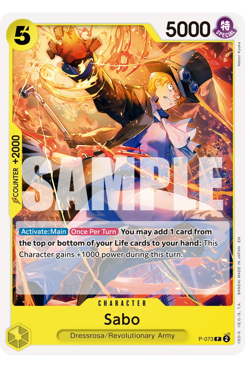 Sabo - P-073 (Pirate Foil)