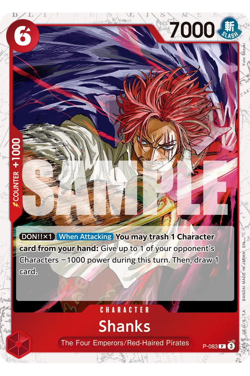 Shanks - P-083 (Pirate Foil)