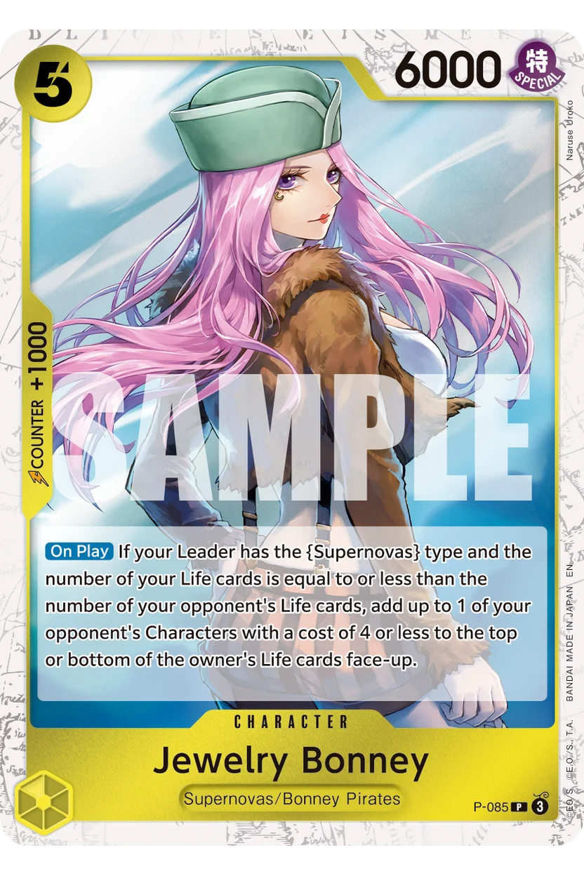 Jewelry Bonney - P-085 (Pirate Foil)