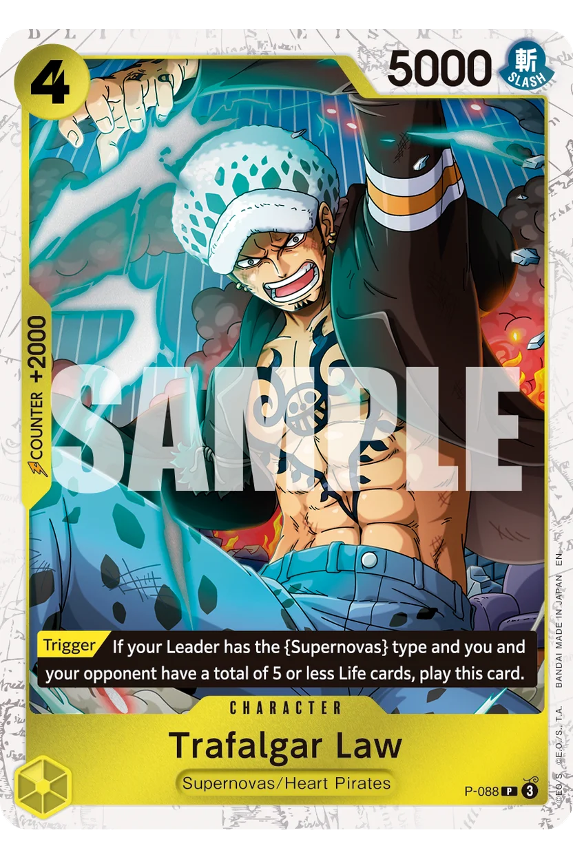 Trafalgar Law - P-088 (Pirate Foil)