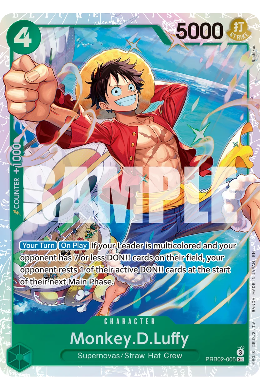 Monkey.D.Luffy - PRB02-005