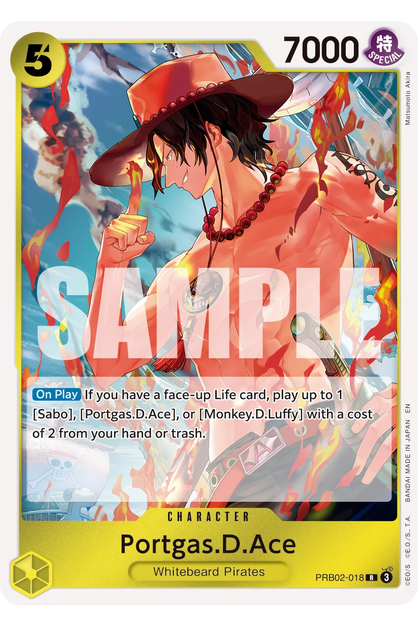 Portgas.D.Ace - PRB02-018