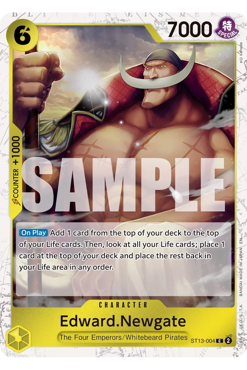 Edward.Newgate - ST13-004 (Pirate Foil)