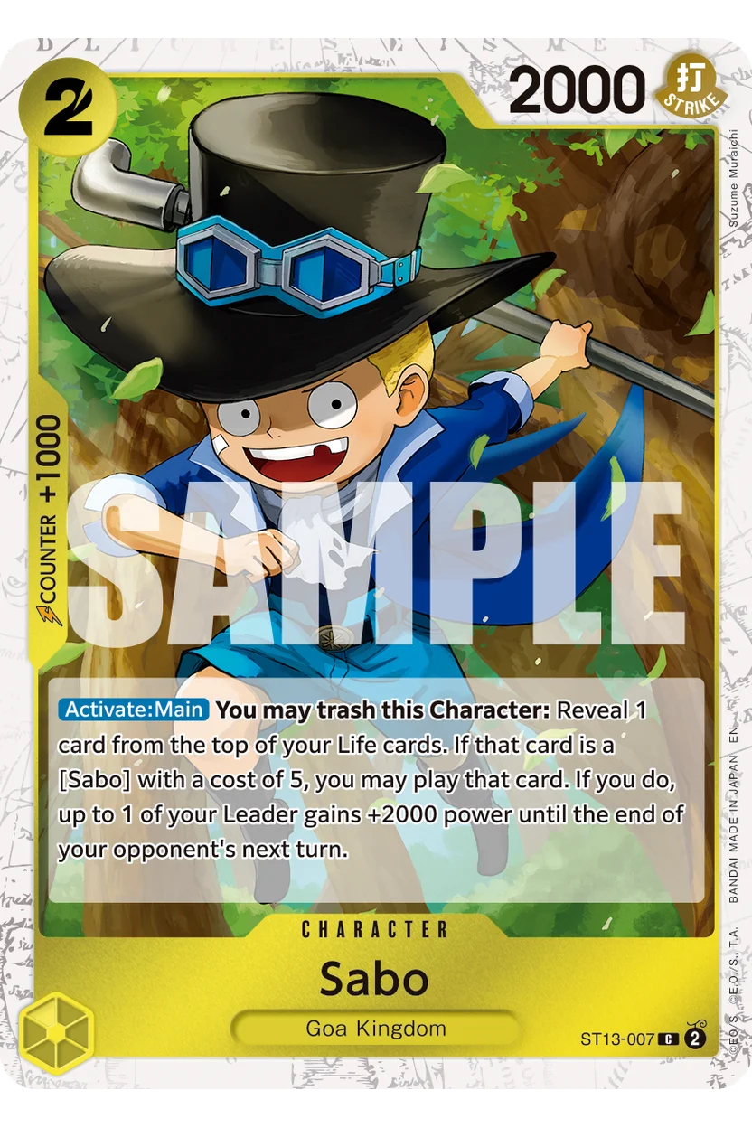 Sabo - ST13-007 (Pirate Foil)