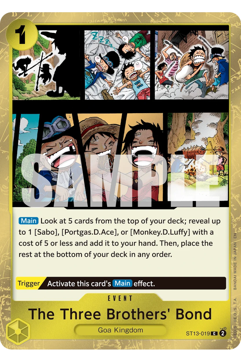 The Three Brothers' Bond (Pirate Foil)