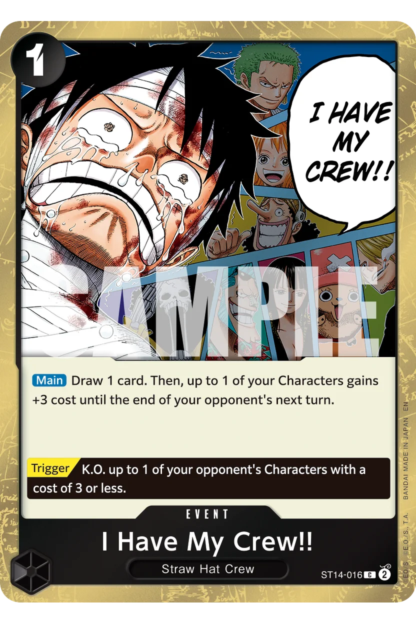 I Have My Crew!! (Pirate Foil)