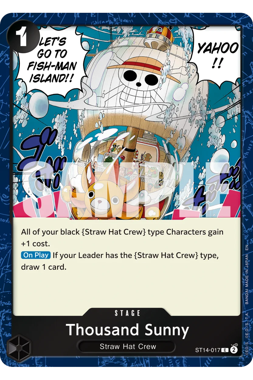 Thousand Sunny (Pirate Foil)