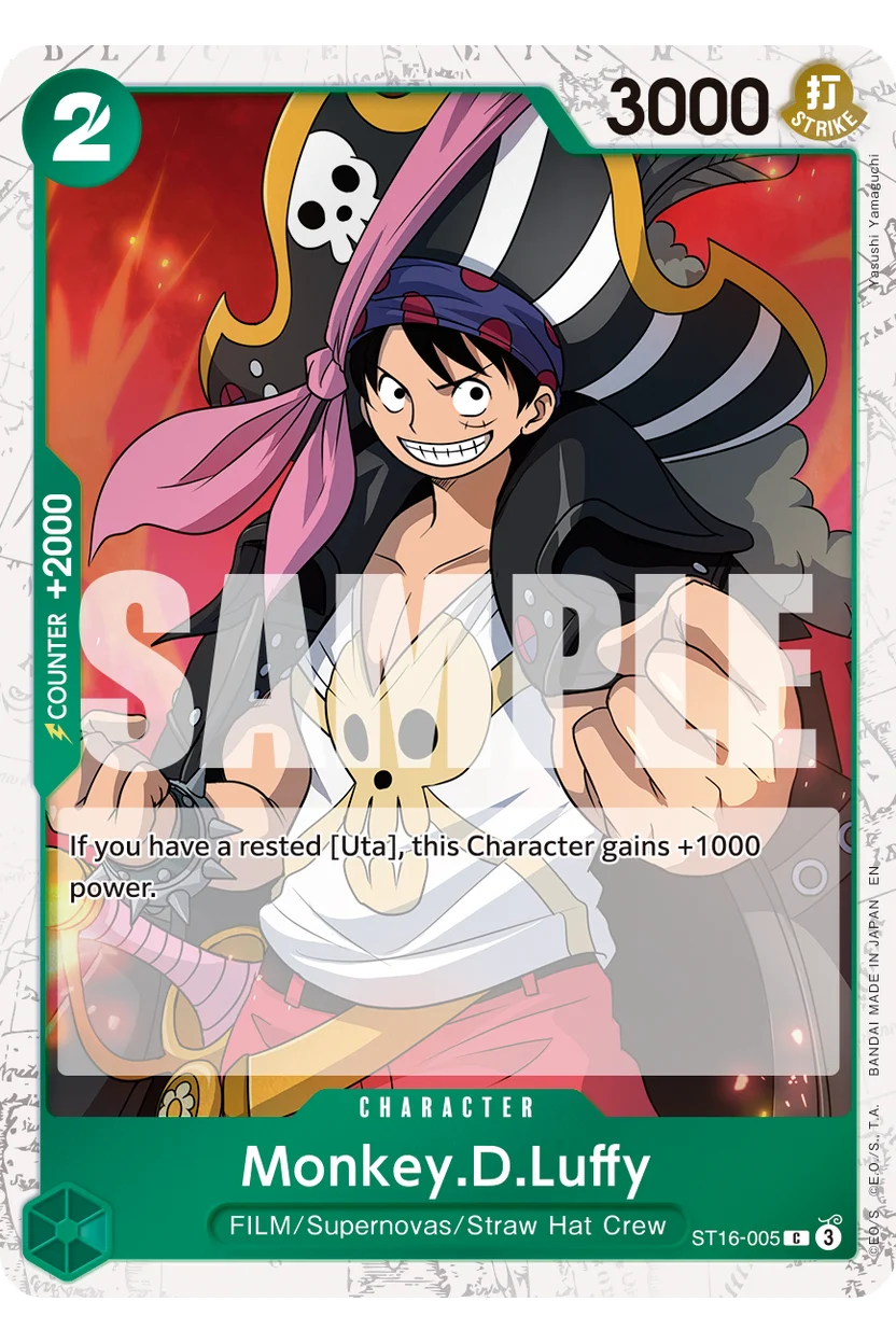 Monkey.D.Luffy - ST16-005 (Pirate Foil)