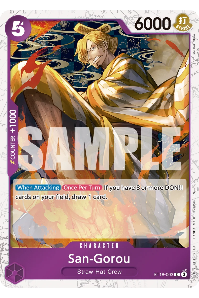 San-Gorou (Pirate Foil)