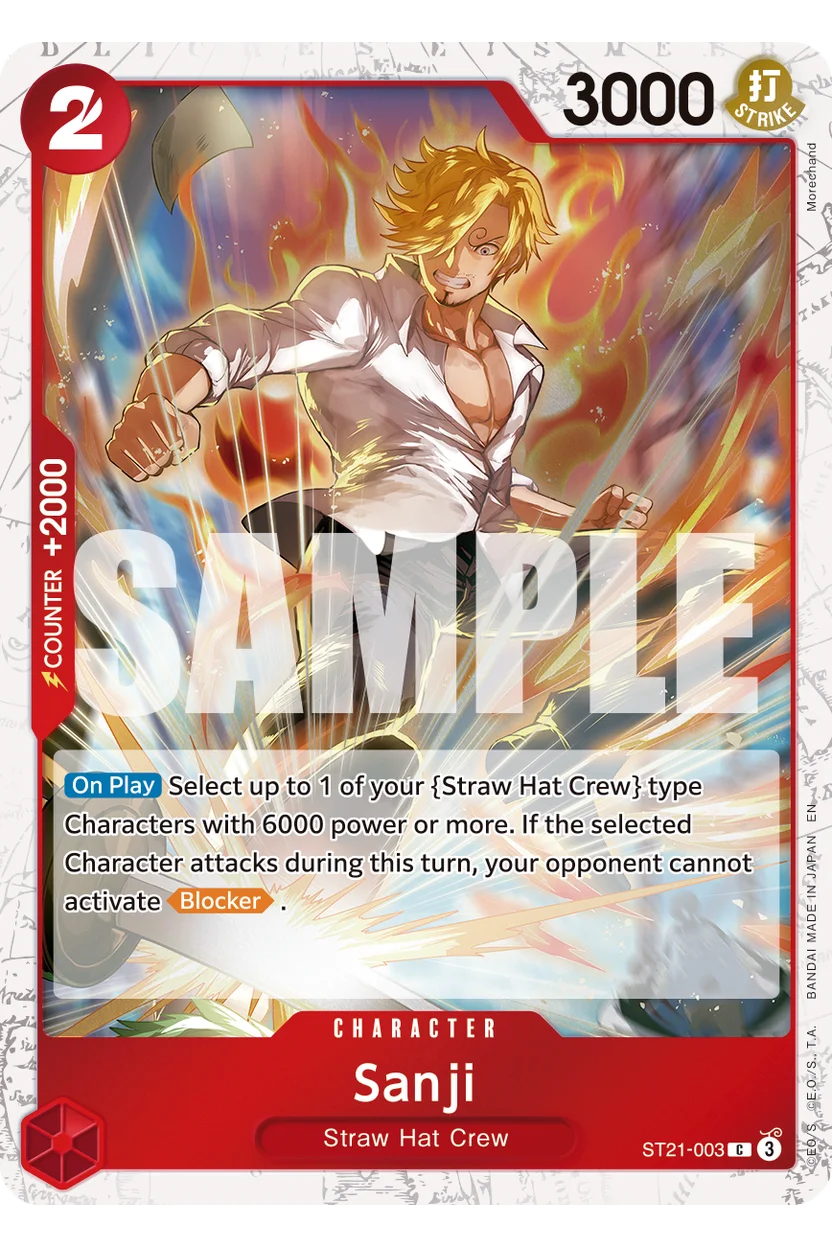 Sanji - ST21-003 (Pirate Foil)